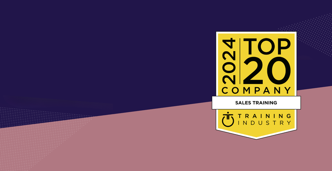 top sales training company award - trainingindustry