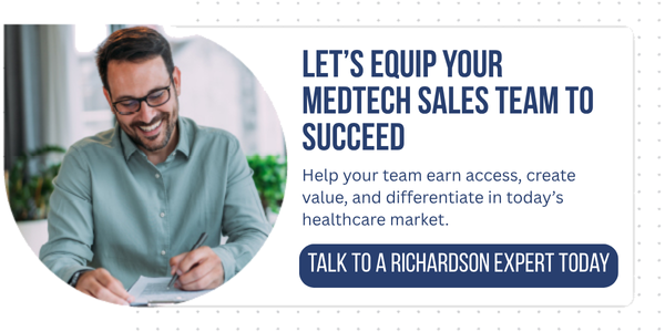 click here to contact richardson to talk about medtech sales training solutions