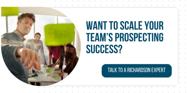 click here to schedule a call to learn about richardson's consultative prospecting training program