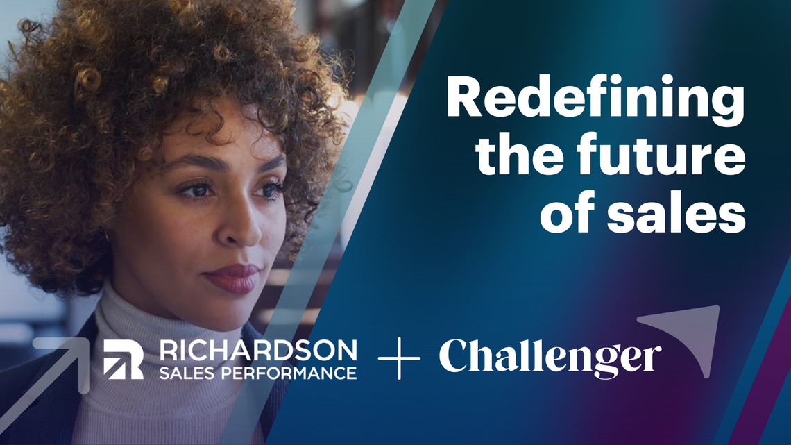 banner announcing Richardson's acquisition of Challenger