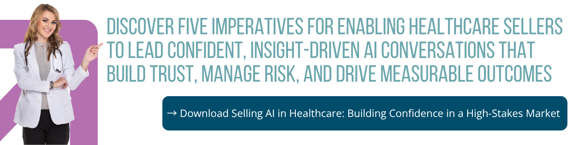 download the brief selling ai in heatlhcare: building confidence in high-stakes markets